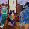 domestic scene